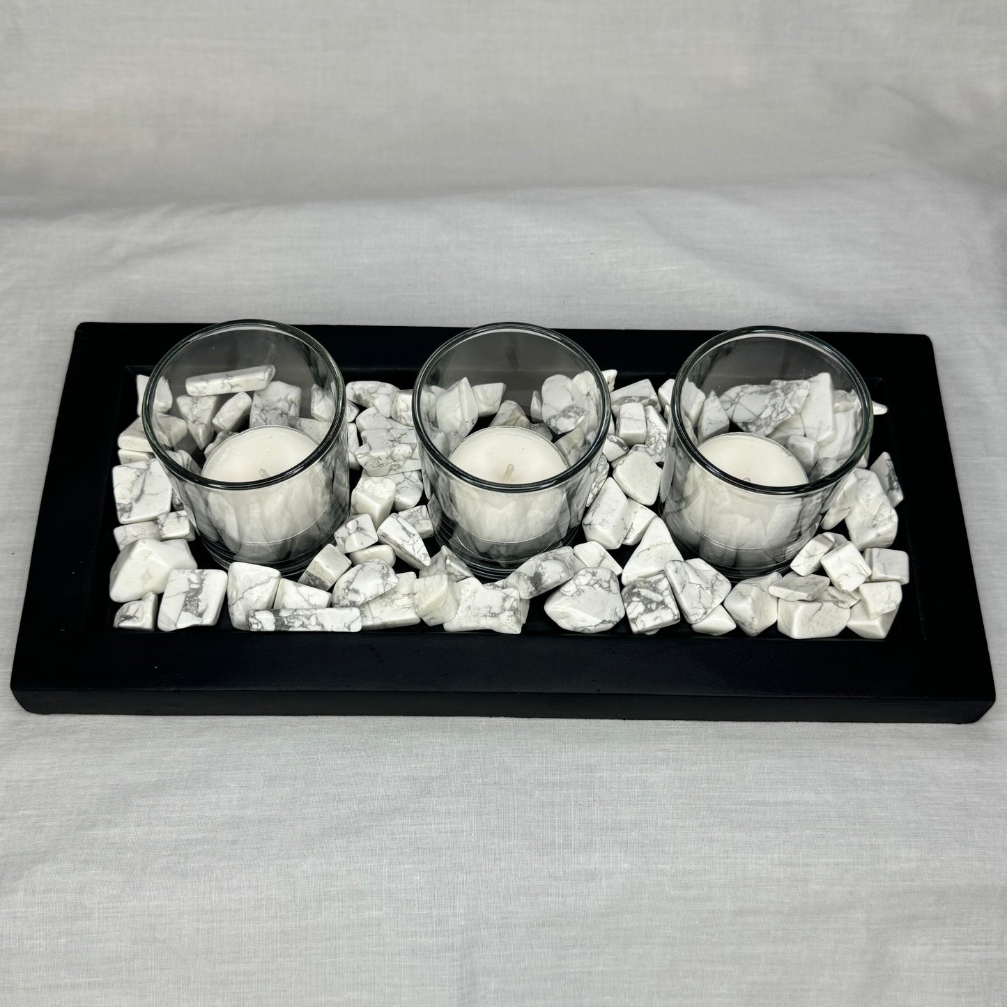 Blessing Tray Candle Holder Set (Small)