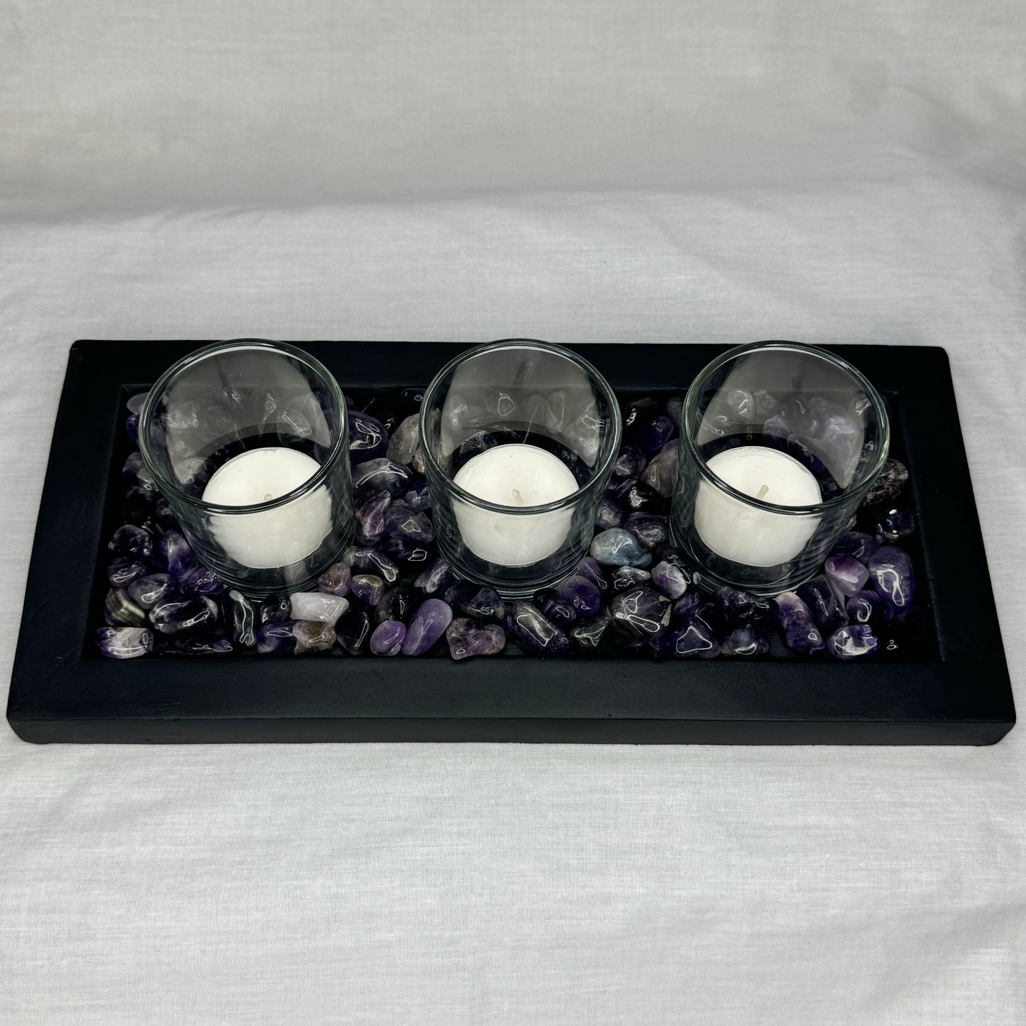 Blessing Tray Candle Holder Set (Small)
