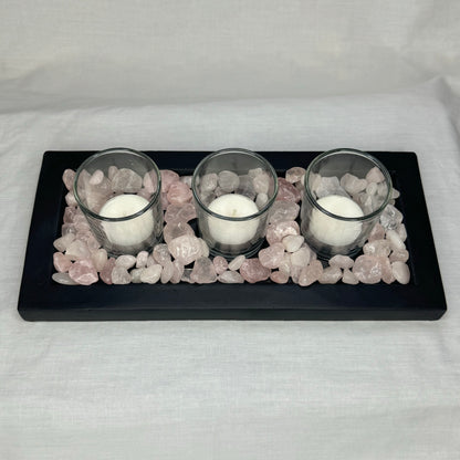 Blessing Tray Candle Holder Set (Small)