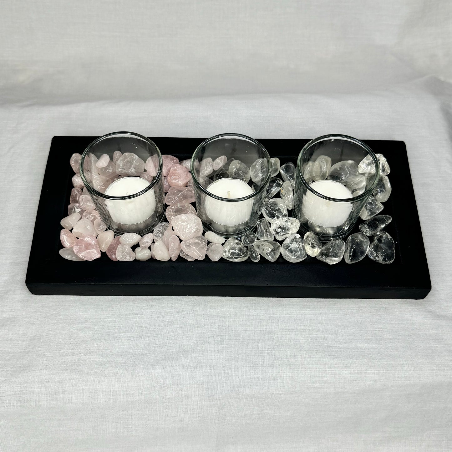 Blessing Tray Candle Holder Set (Small)