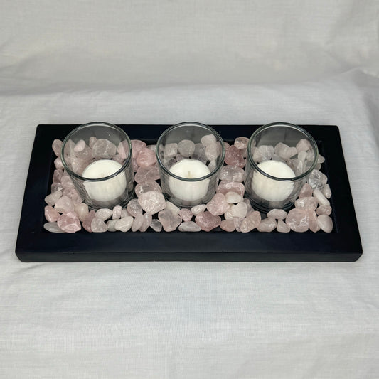 Blessing Tray Candle Holder Set (Small)