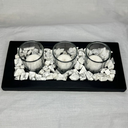 Blessing Tray Candle Holder Set (Small)