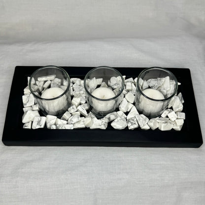 Blessing Tray Candle Holder Set (Small)